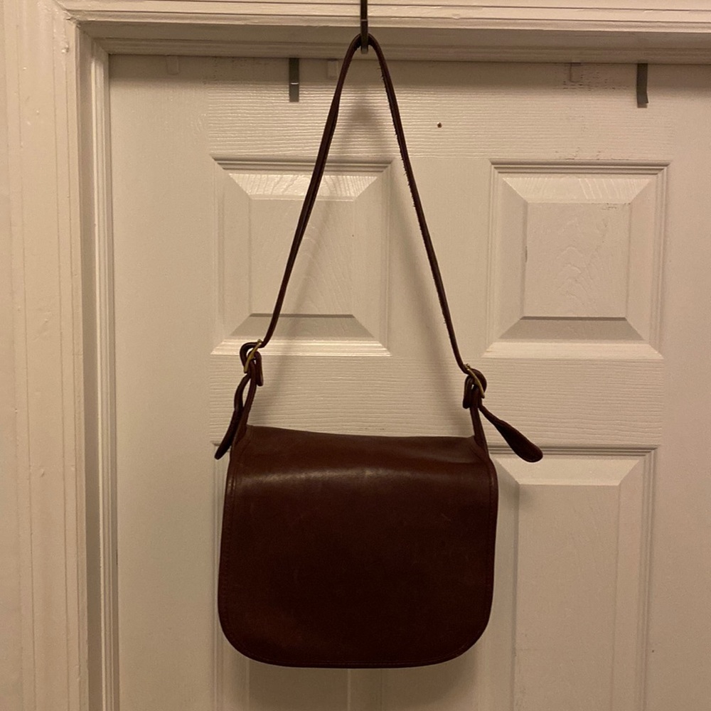 Brown Coach purse bag
